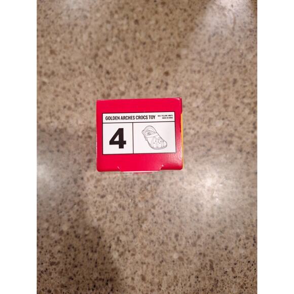 - CROCS Plastic Keychain Clip 2024 Exclusive McDonald's HAPPY MEAL TOYS#4 - Picture 1 of 5